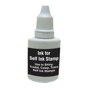 Black-Refill Ink For Self Ink Stamp