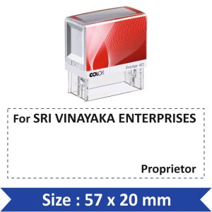 Colop Proprietor Self Inking Stamp